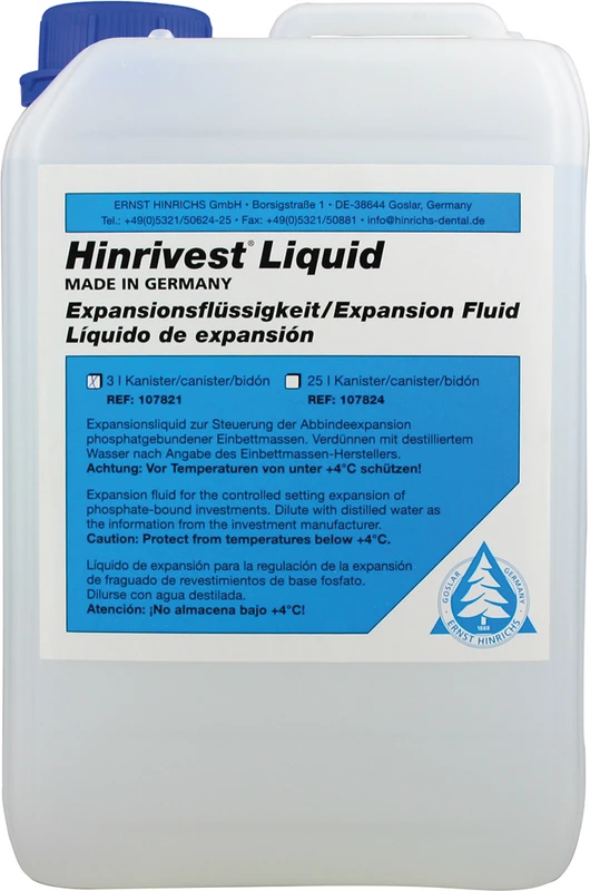 Hinrivest® Press  Kanister  3 Liter Liquid