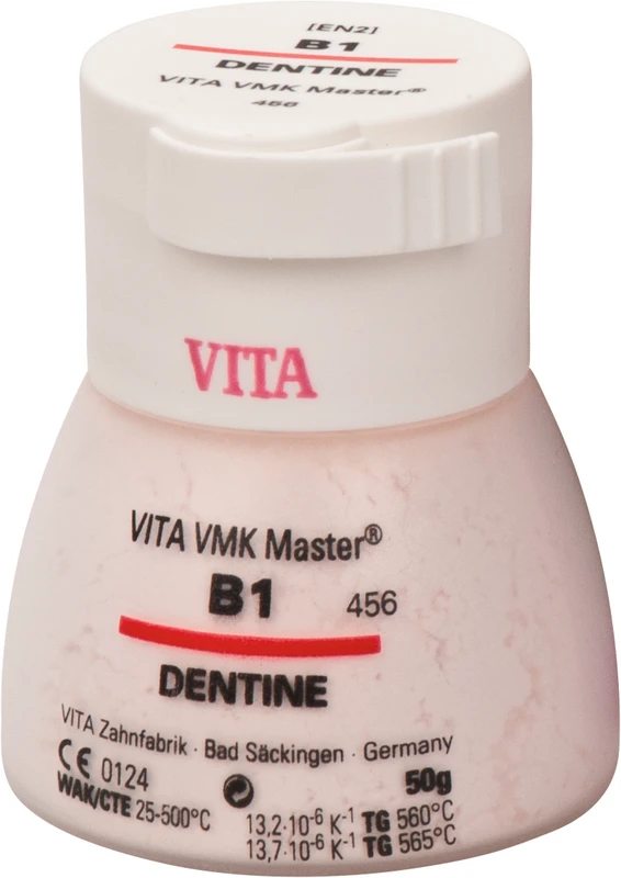 VITA VMK Master® VITA classical A1-D4®  Dose  50 g Pulver dentine B1