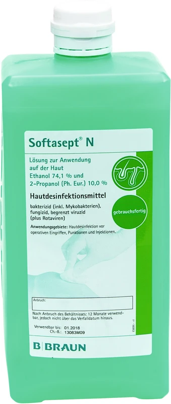 Softasept® N  Spenderflasche  1 Liter