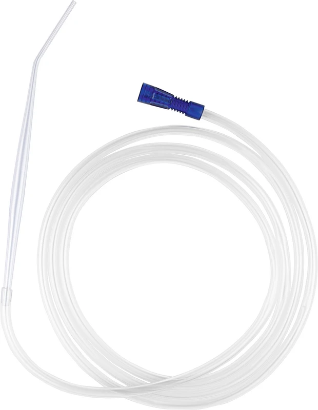 Chirurgischer Absaugschlauch  Packung  10 Stück 220 cm, mit Yankauer-Kanüle