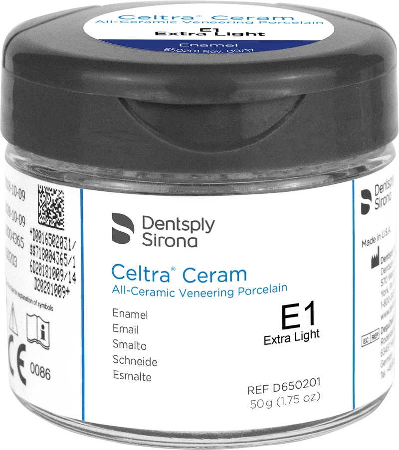CELTRA® CERAM  Dose  50 g Pulver enamel E1 extra-light