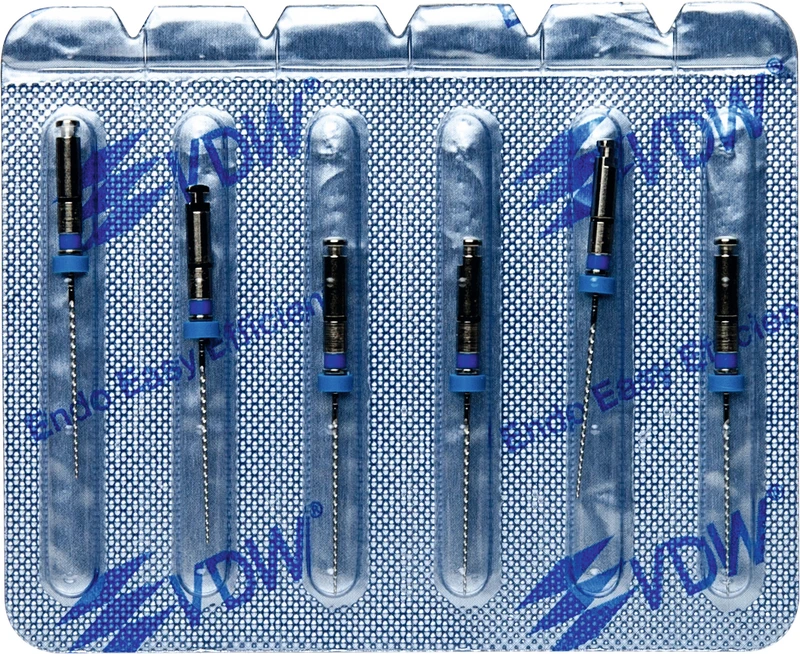 FlexMaster® Instrumente  Packung  6 Stück 21 mm, Taper.02 ISO 030