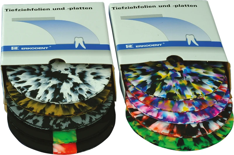 Erkoflex-freestyle  Packung  5 Stück sortiert, Ø 125 mm, Stärke 2 mm