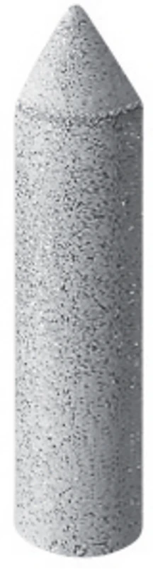 EVE ECOCERAM  Packung  100 Stück unmontiert, hellgrau grob, Figur Torpedo, 6 x 24 mm