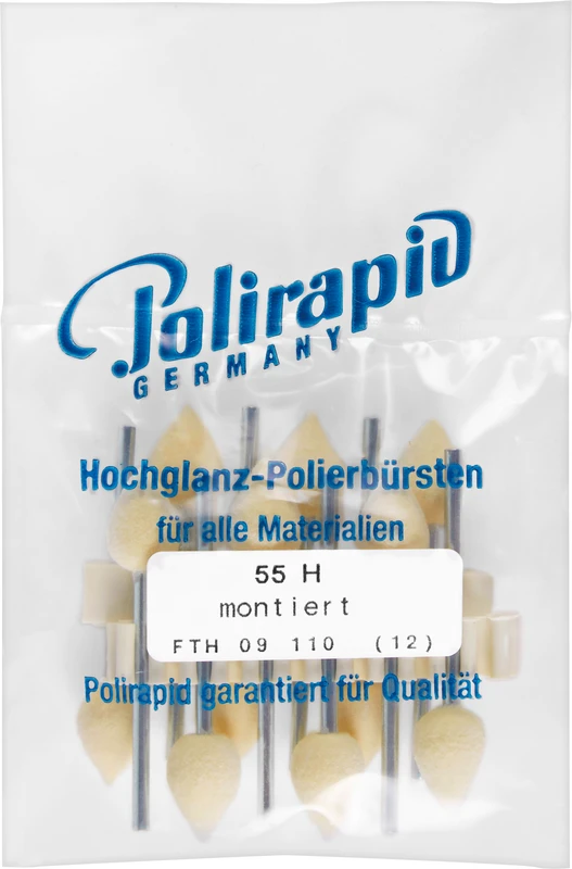 Filzkörper  Packung  12 Stück Nr. 55, HP, Filz, Ø 9 mm, L: 13 mm