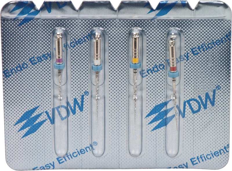 Mtwo®  Blisterpackung  4 Instrumente (10\.04, 15\.05, 20\.06, 25\.06) 21 mm