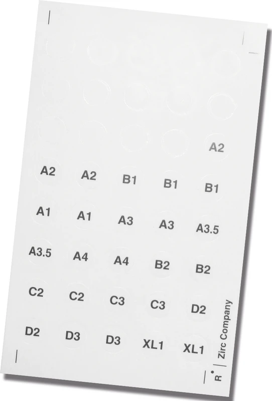 Farbaufkleber  Stück