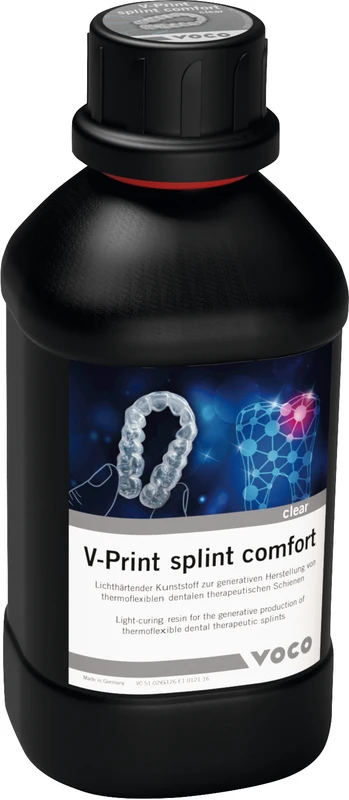 V-Print splint comfort  Flasche  1.000 g clear