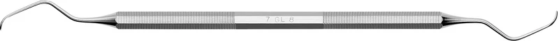 DEPPELER Gracey Küretten Deep  Stück  Figur 7\8, bukkal\palatinal, ADEP Griff, grau