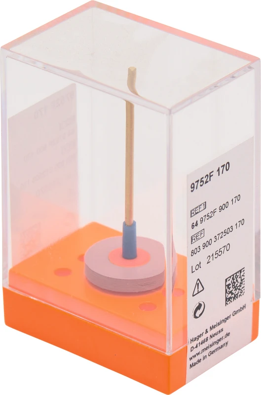 Diamantpolierer 9752  Stück  rosa ISO 170, unmontiert