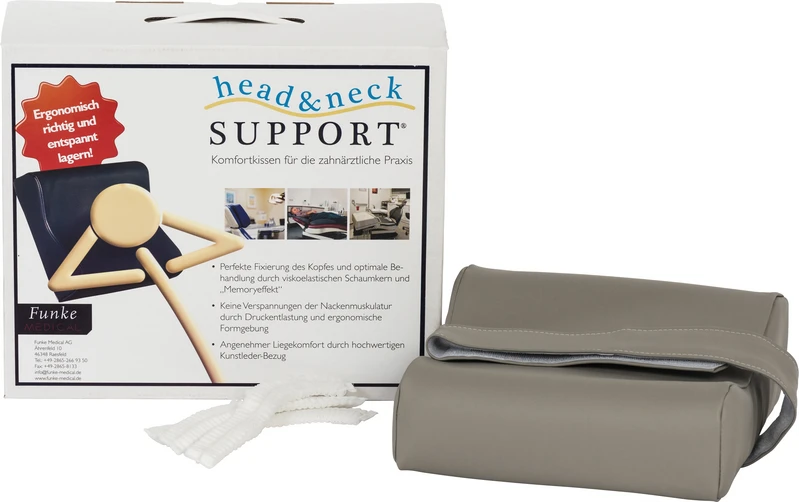 HEAD & NECK KOMFORTKISSEN  Stück  hellgrau