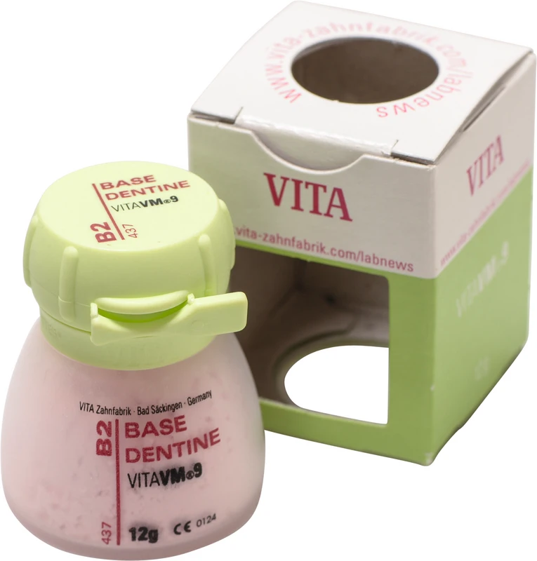 VITA VM® 9 classical A1-D4®  Dose  12 g Pulver base dentine B2