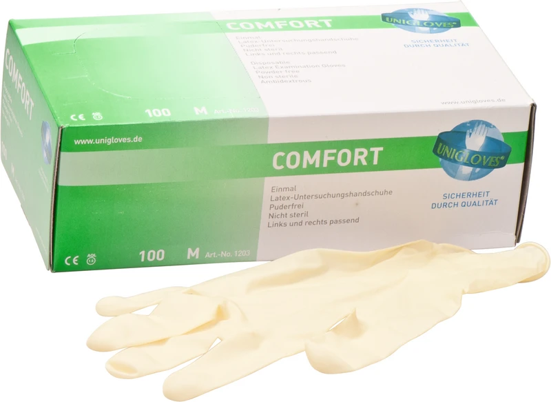 COMFORT®  Packung  100 Stück puderfrei, weiß, M