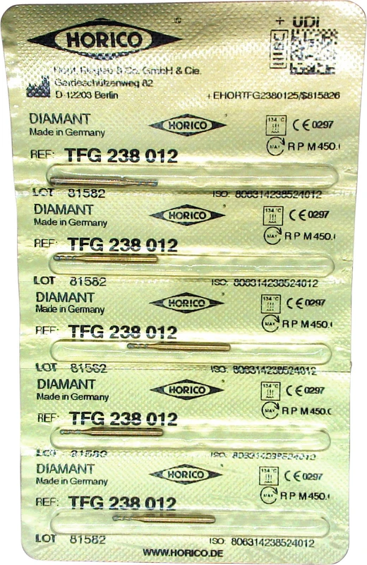 Diamant TFG 238  Packung  5 Stück FG, Figur 238, ISO 012