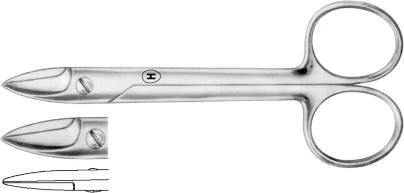 Kronenscheren nach Beebee  Stück  HSB 648-10, gerade