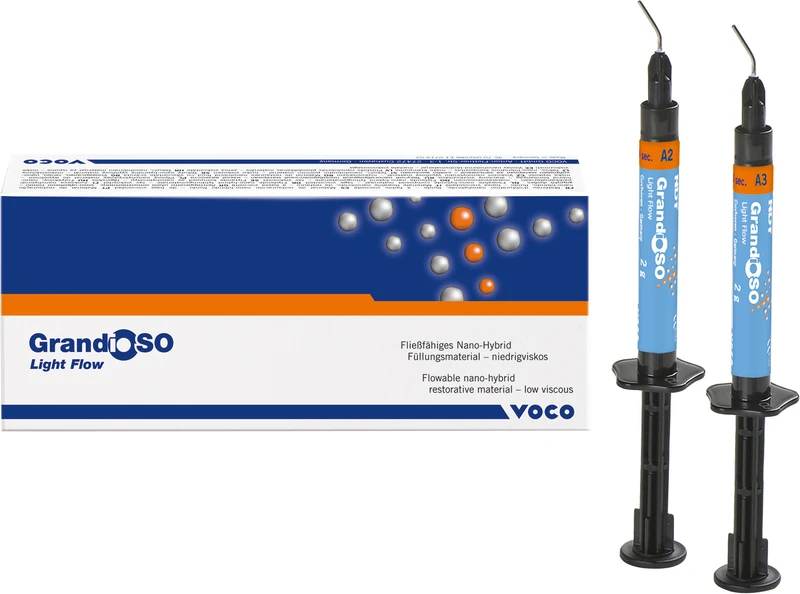 GrandioSO Light Flow  Packung  2 x 2 g Spritze A1