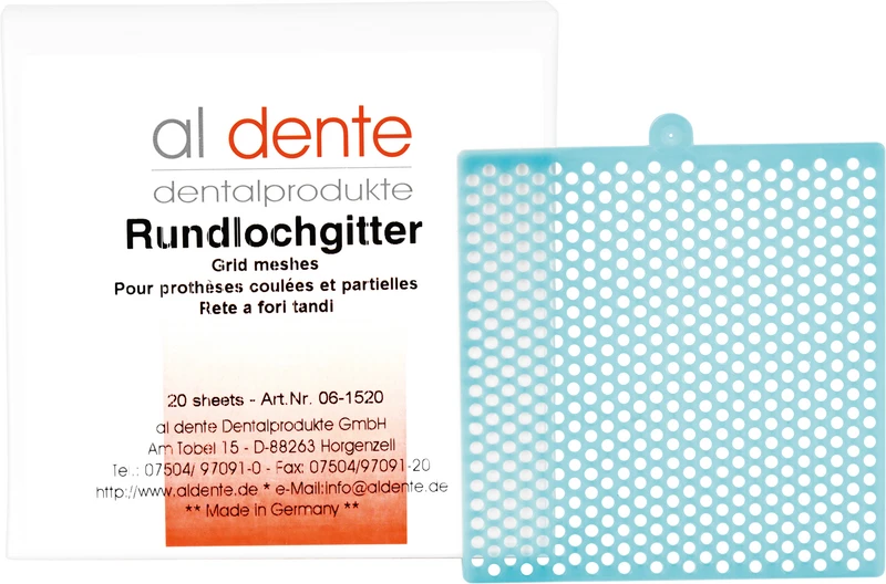 Rundlochgitter  Packung  20 Stück OK