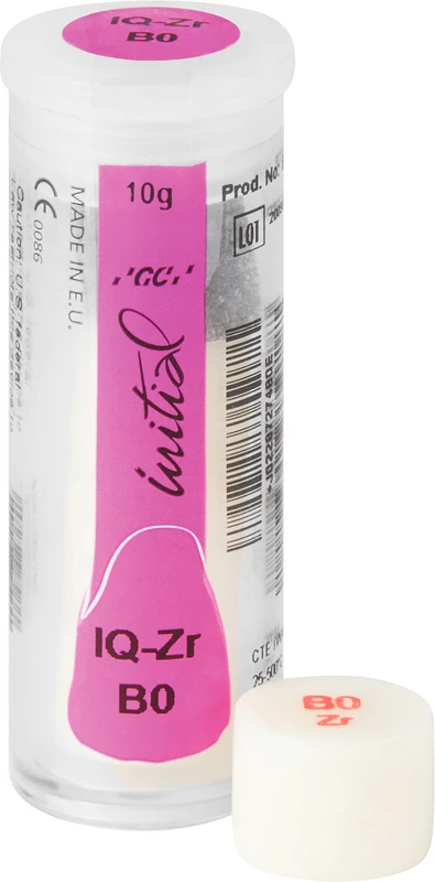 GC Initial IQ P-O-Zr  Packung  5 x 2 g One Body Concept, effect ingot bleach BO-ZR