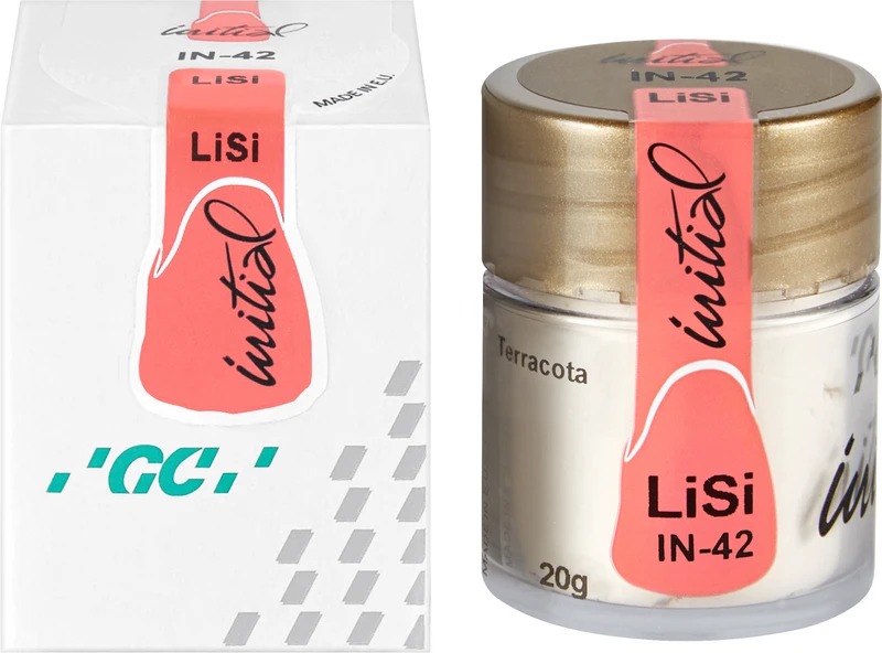 GC Initial LiSi  Dose  20 g Pulver inside IN-42 terrakotta