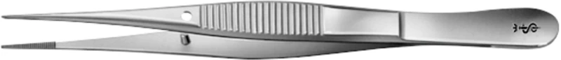 Splitterpinzetten  Stück  gerade, feingliedrig, gerieft, 90 mm