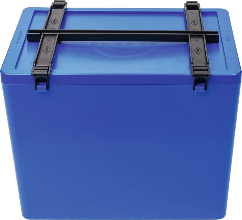 Labor-Container  Stück  Container mit Deckel und Griff, Größe 4, blau