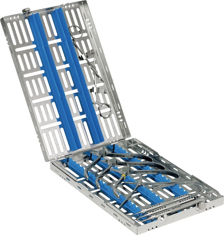 IMS Kassette Signature KFO  Stück  Signature DIN für 6 Instrumente blau,