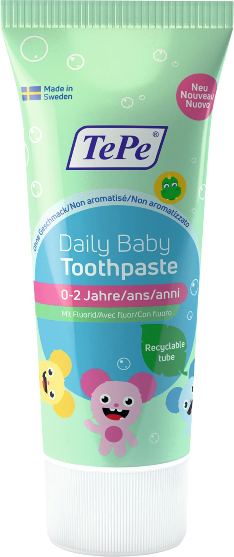TePe® Daily Baby Zahnpasta  Tube  50 ml ohne Geschmack