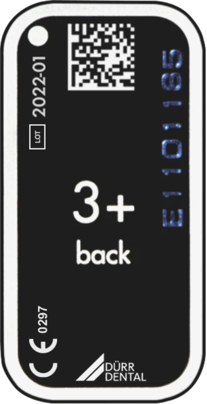 Speicherfolien VistaScan Plus  Packung  2 Speicherfolien Größe 3, (2,7 x 5,4 cm)