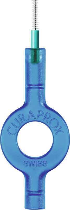 CURAPROX CPS prime handy  Praxisbox  100 Stück 06 türkis, Ø 2,2mm, 4 Halter UHS 409