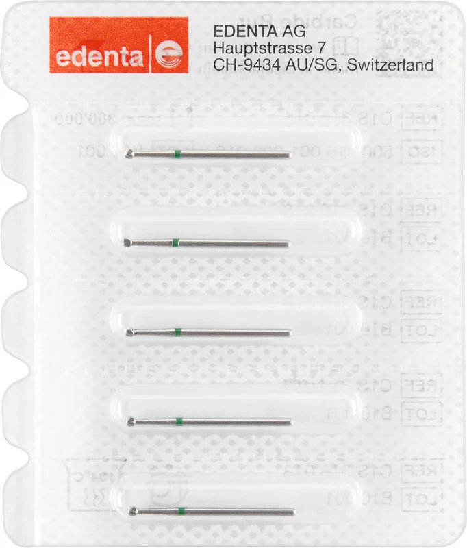 HM-Bohrer C1S  Packung  5 Stück grün, FGXL, Figur 001, ISO 018