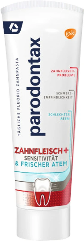 parodontax Zahnfleisch+ Sensitivität & Frischer Atem  Tube  75 ml