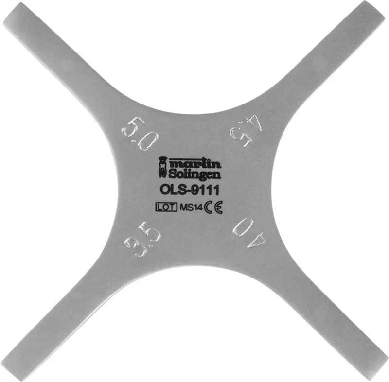 Bracket-Positionierer   Stück  3,5 \ 4,0 \ 4,5 \ 5,0, Sternförmig