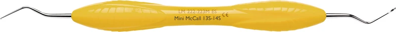 LM Universalkürette McCall Mini   Stück  Figur 13S\14S, gelb, LM-ErgoSense® Griff