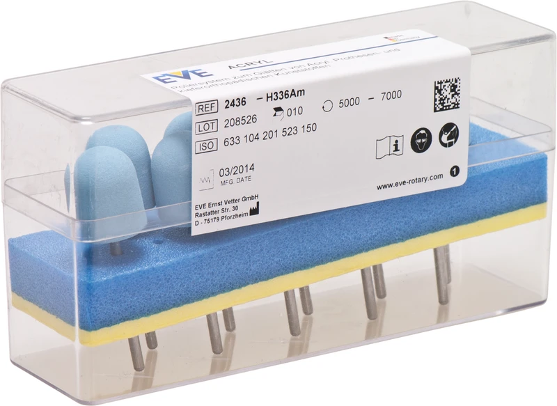 EVE ACRYL  Packung  10 Stück hellblau, mittel H336Am