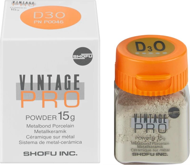 VINTAGE PRO  Dose  15 g Pulver shade opaque D3O