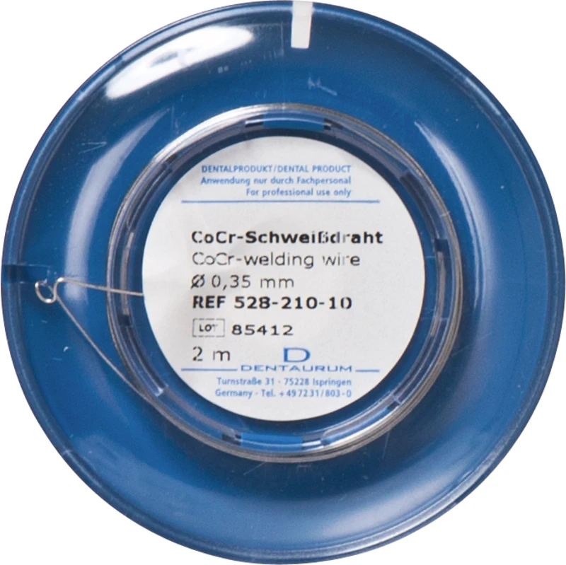CoCr Schweißdraht  Rolle  2 m, 0,35 mm