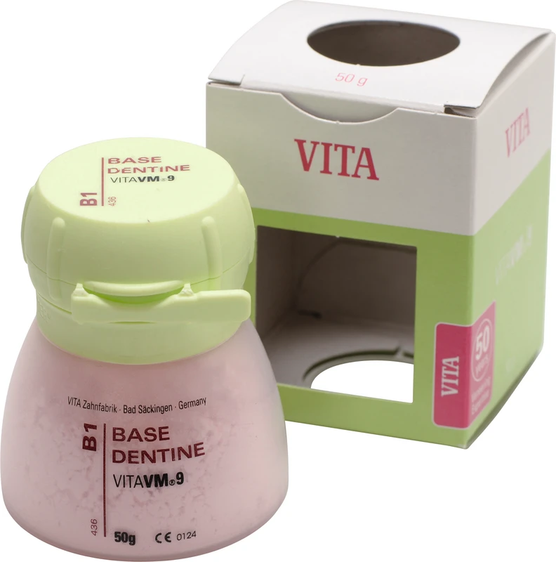 VITA VM® 9 classical A1-D4®  Dose  50 g Pulver base dentine B1