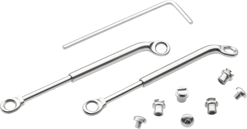 Herbst-Scharniere   Packung  1 Paar Scharniere, 4 Paar Befestigungsteile mit Innensechskantschrauben