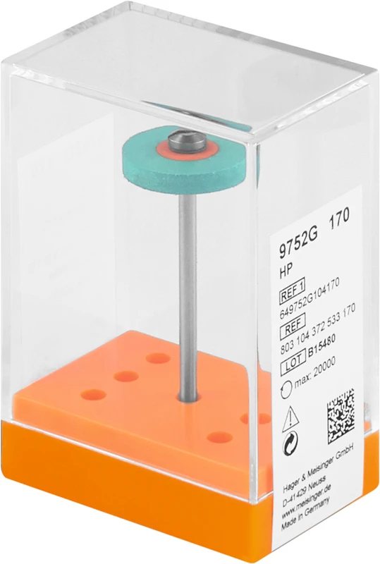 Diamantpolierer 9752  Stück  grün ISO 170, HP