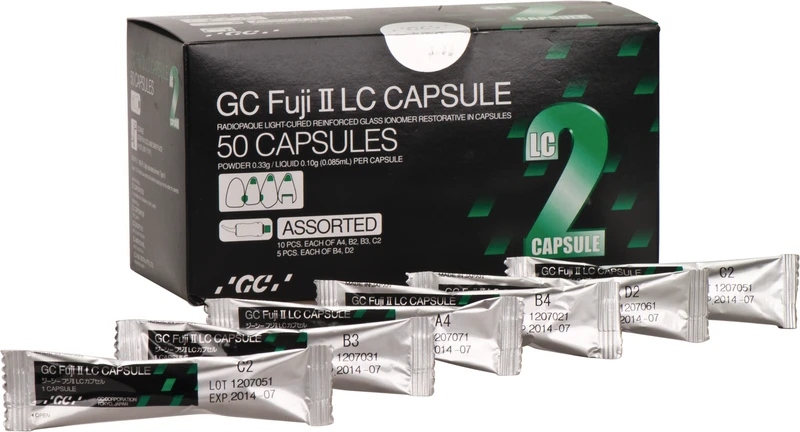 GC Fuji® II LC Capsule Improved  Sortiment