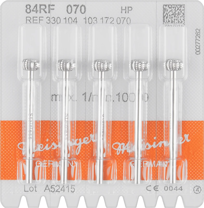 Stahlfräser 84RF  Packung  5 Stück HP, Figur 103, 4 mm, ISO 070