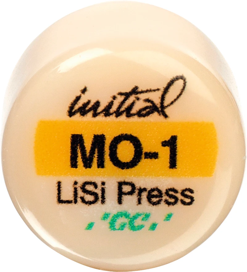 GC Initial LiSi Press  Packung  5 x 3 g Rohling 1 MO