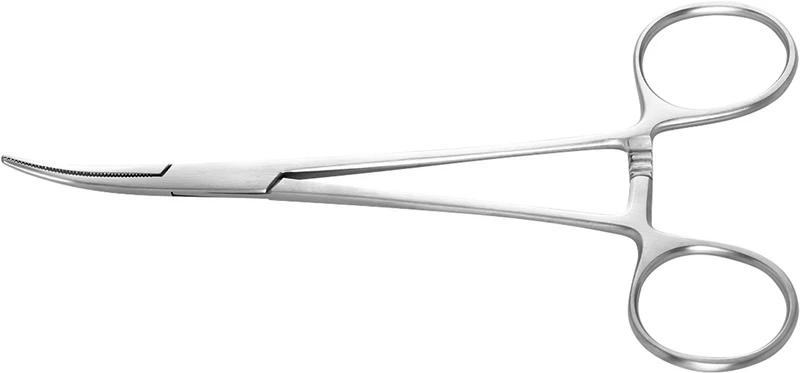 Arterienklemme nach Halsted-Mosquito  Stück  14 cm, gebogen