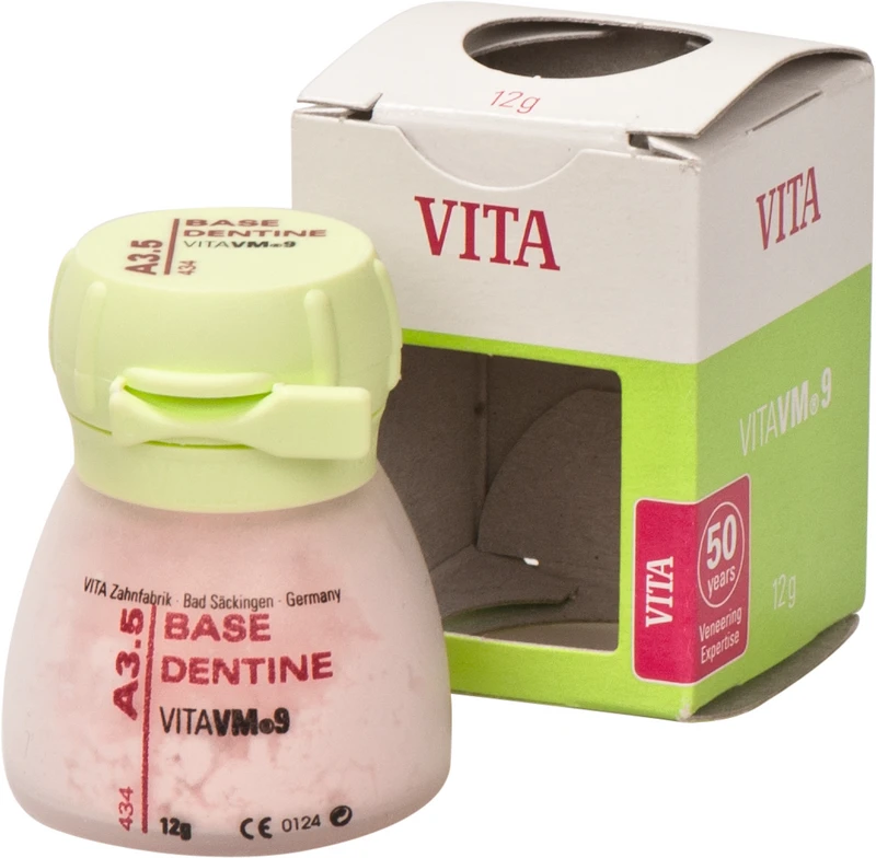VITA VM® 9 classical A1-D4®  Dose  12 g Pulver base dentine A3,5