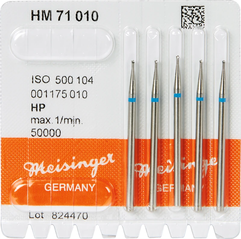 HM-Bohrer 71  Packung  5 Stück HP, Figur 001, ISO 010