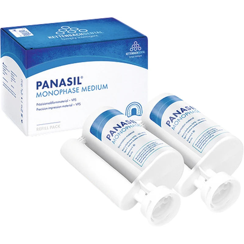 Panasil® monophase Medium   Refill Packung  2 x 380 ml Doppelkartusche