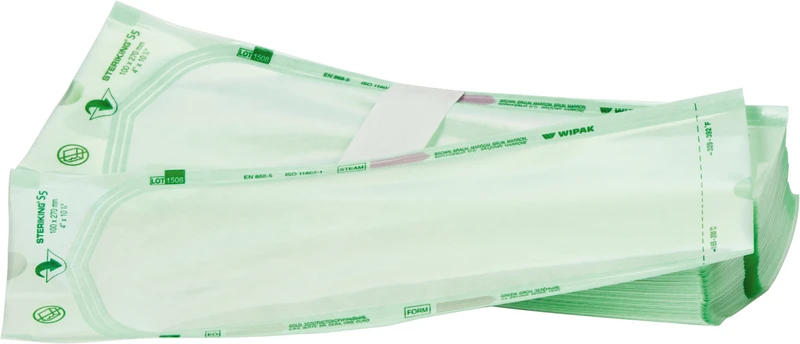 Sterilisationstüten  Packung  6 x 100 Stück 205 x 270 mm