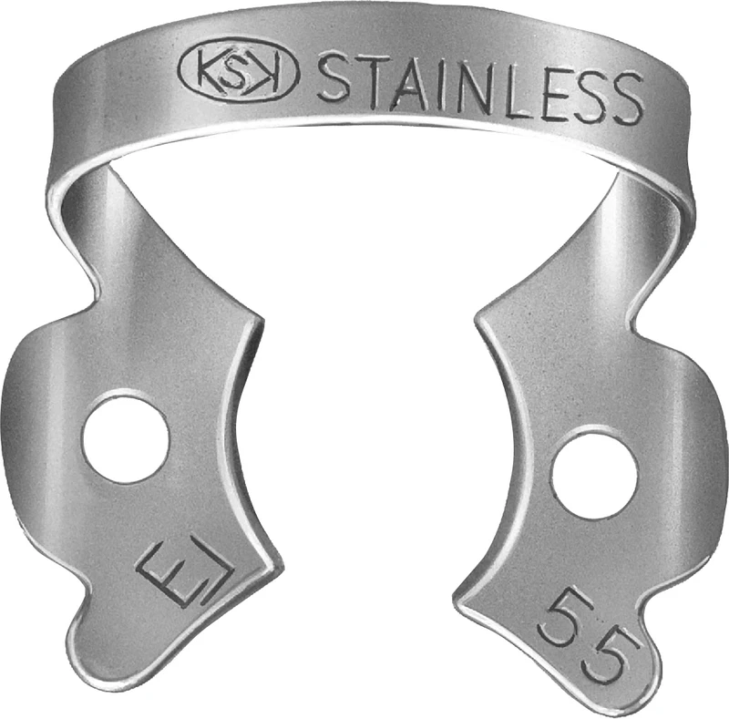 Fit-Kofferdam® Klammern für Kinder  Stück  55E rechts oben