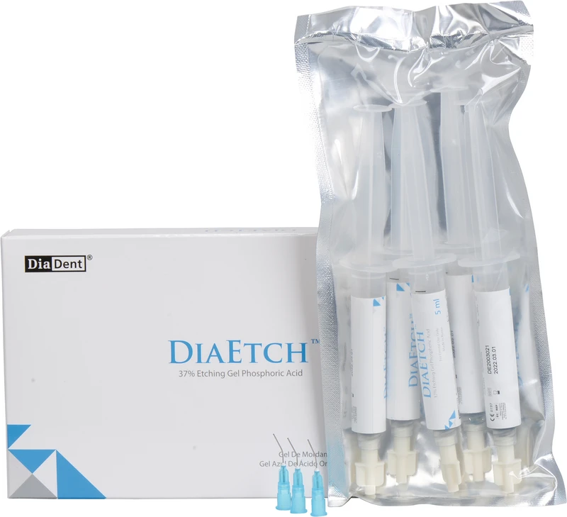 DIA ETCH  Packung  5 x 4 ml Spritze blau