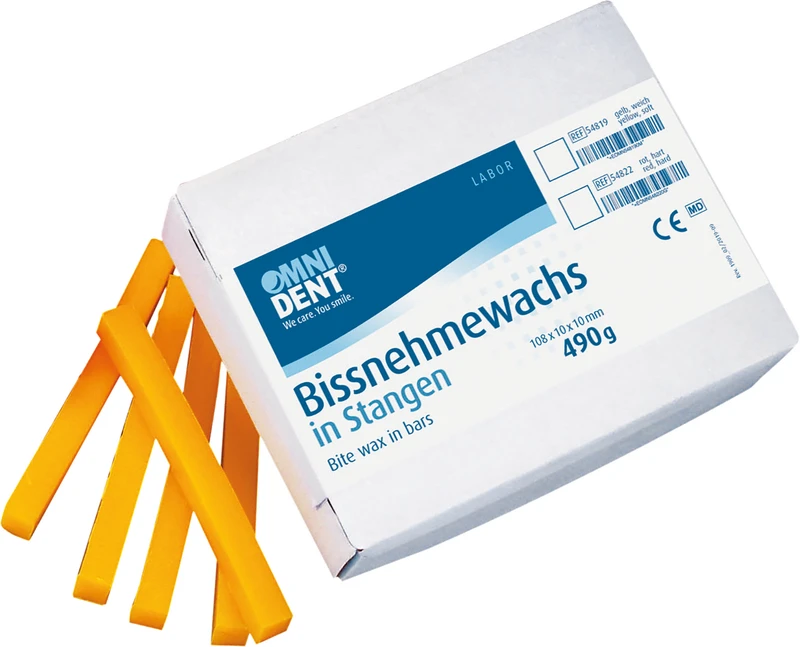 Bissnehmewachs  Packung  490 g gelb, weich
